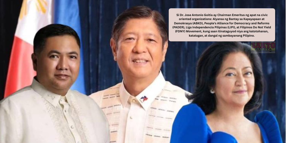 Goitia sa mga Bagong Paratang ni Co: Puro Ingay, Walang Ebidensya