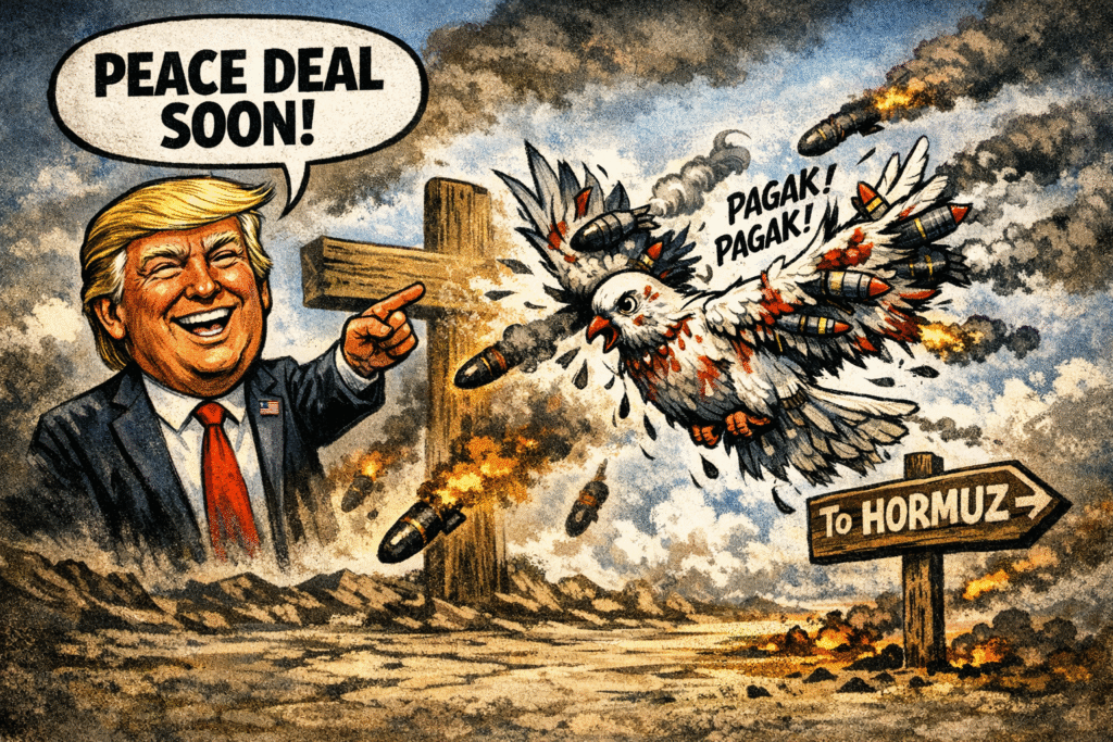 TRUMP :PEACE DEAL SOON!
