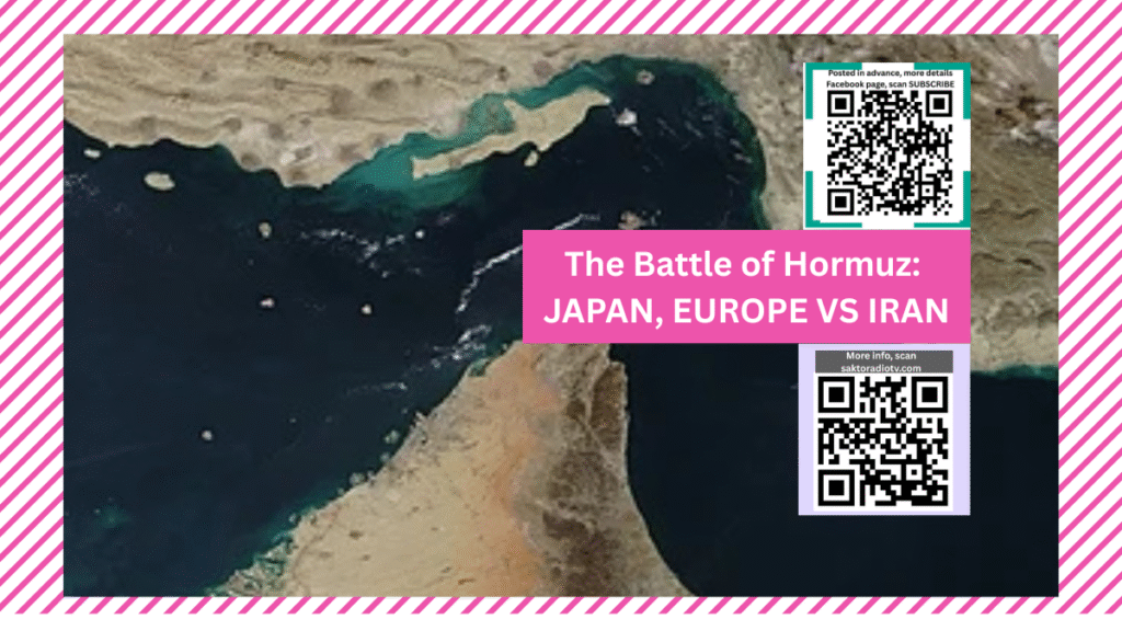 JAPAN, EUROPE VERSUS IRAN : The Battle of Hormuz
