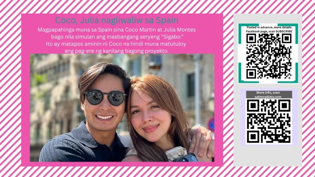 Coco, Julia liwaliw sa Spain