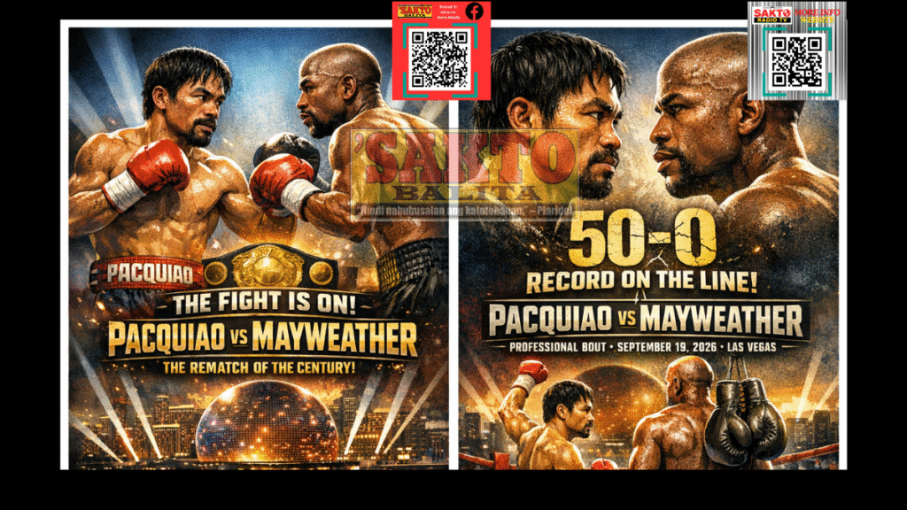 MAYWEATHER-PACQUIAO II: REAL PROFESSIONAL BOUT