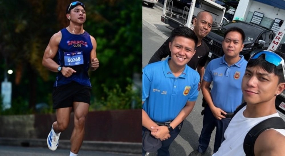 Royce Cabrera ninakaw ang pawisang towel, damit sa Sparkle Run