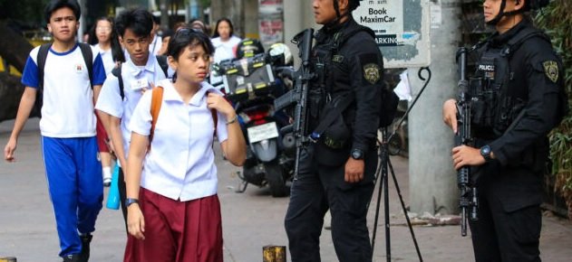 Praktis ‘pag may active shooter sa iskul, isasagawa