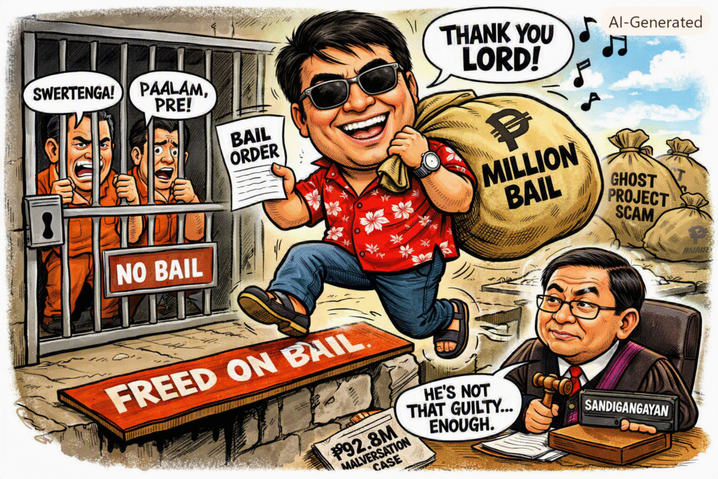 Ex-Senator Bong Revilla nakalaya