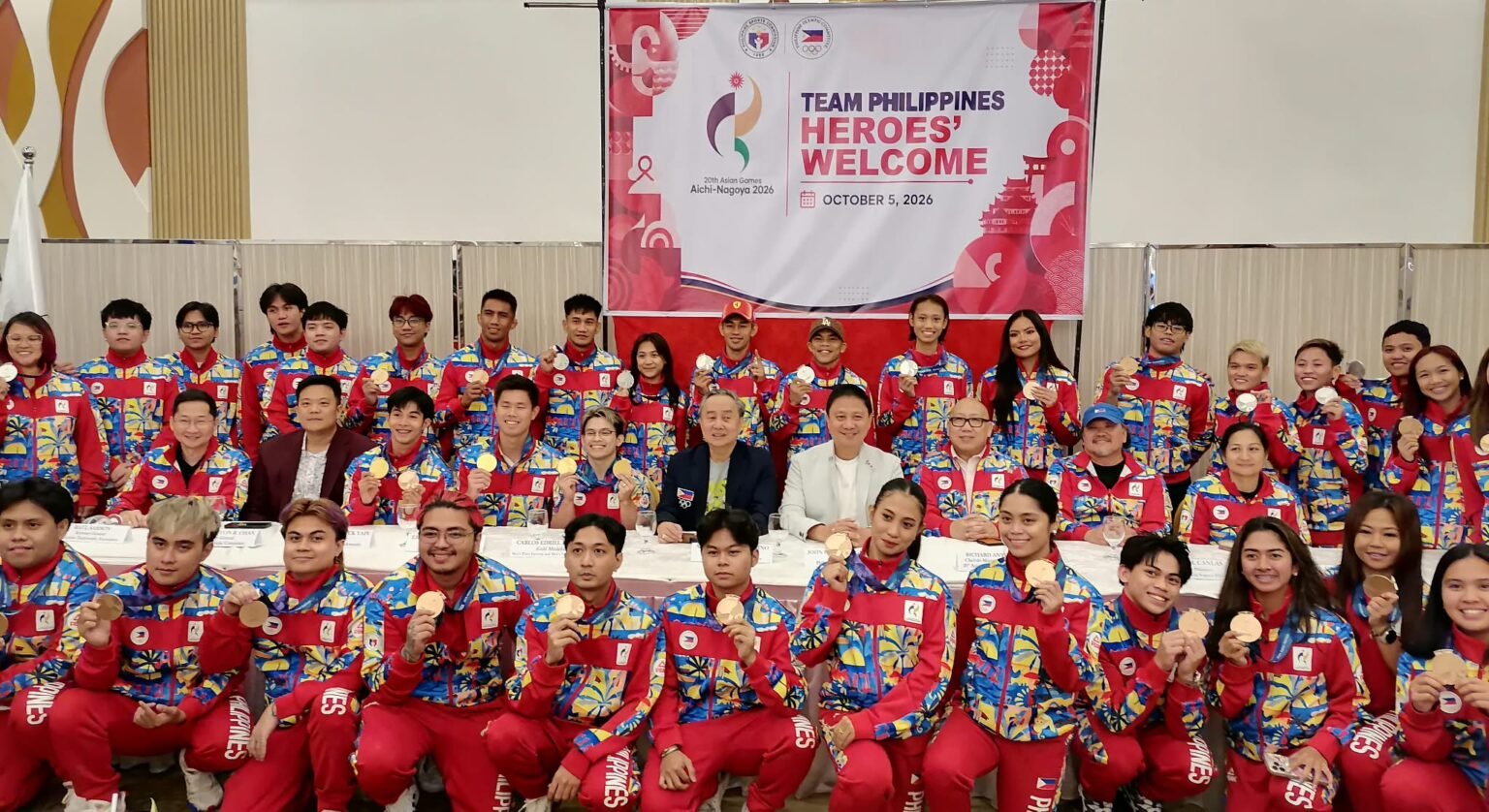 Philippine team Asiad Heroes pinarangalan